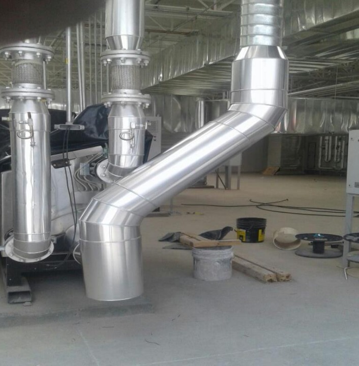 Aislamiento térmico en laboratorio industrial