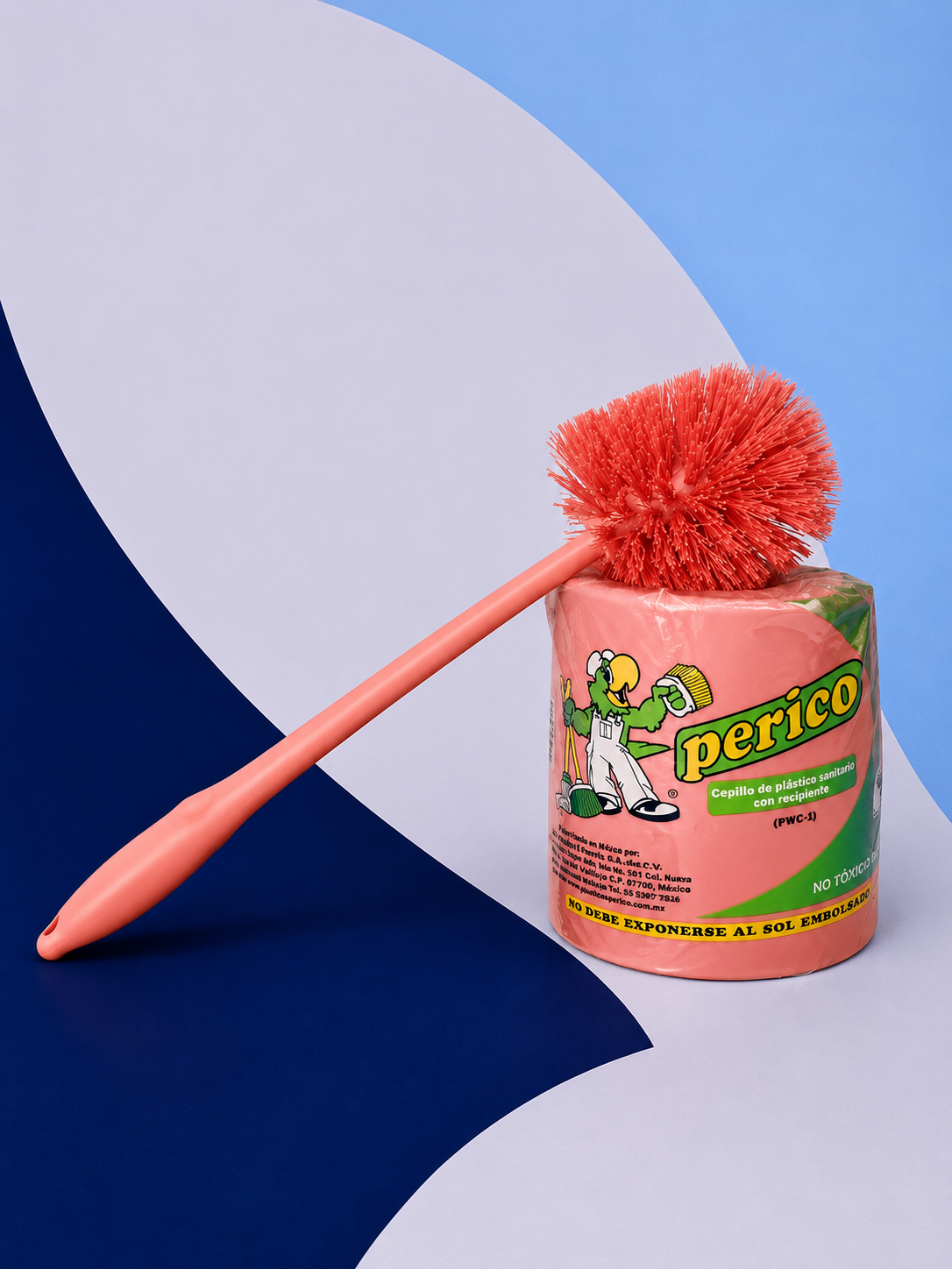 Cepillo para baño con base limpieza sanitarios industriales