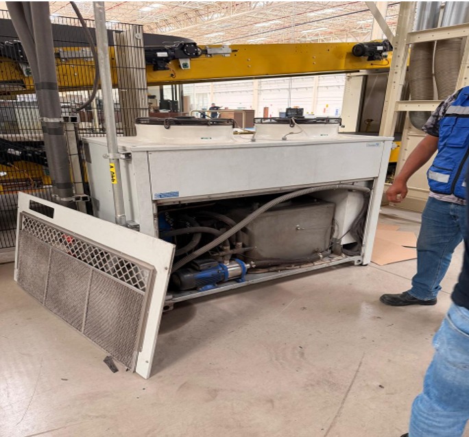 Chiller industrial de agua helada