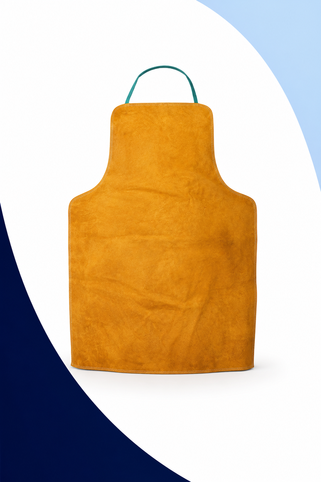 Mandil de carnaza protección torso para soldador